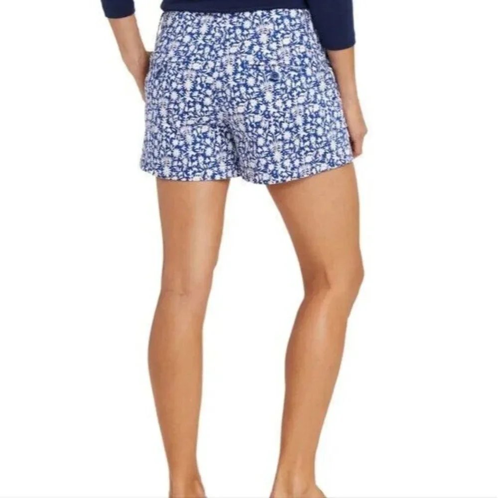 VINEYARD VINES‎ Women's 1/2 Inch Otomi Print Every Day Shorts Size 0