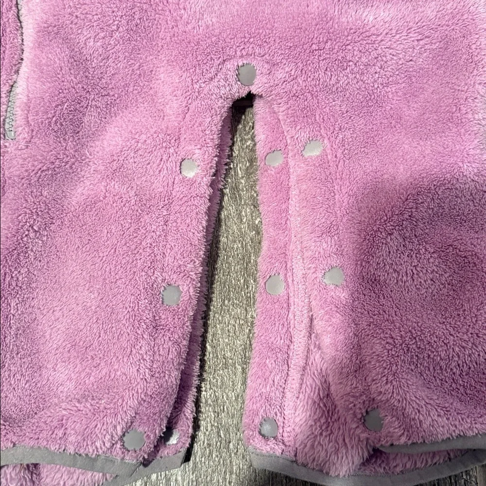 The North Face cozy purple