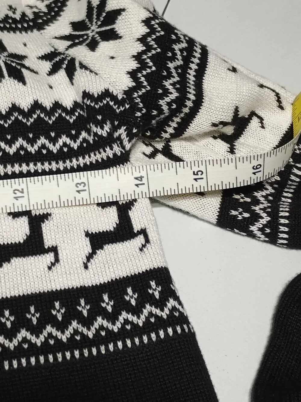 The Children’s Place Girls Fair Isle Reindeer Sweater Dress Size Large 10/12 NWT