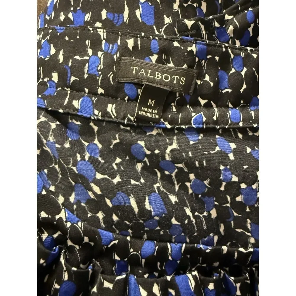 Talbots black blue