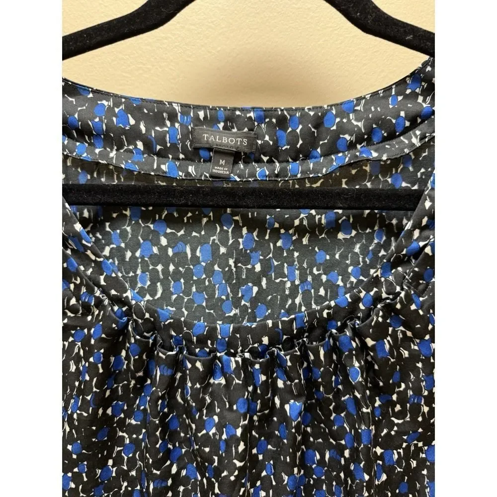 Talbots black blue