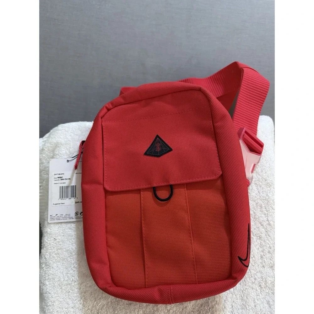 Nike Kyrie Irving Crossbody Sling Bag‎ Red/black DH7158 673