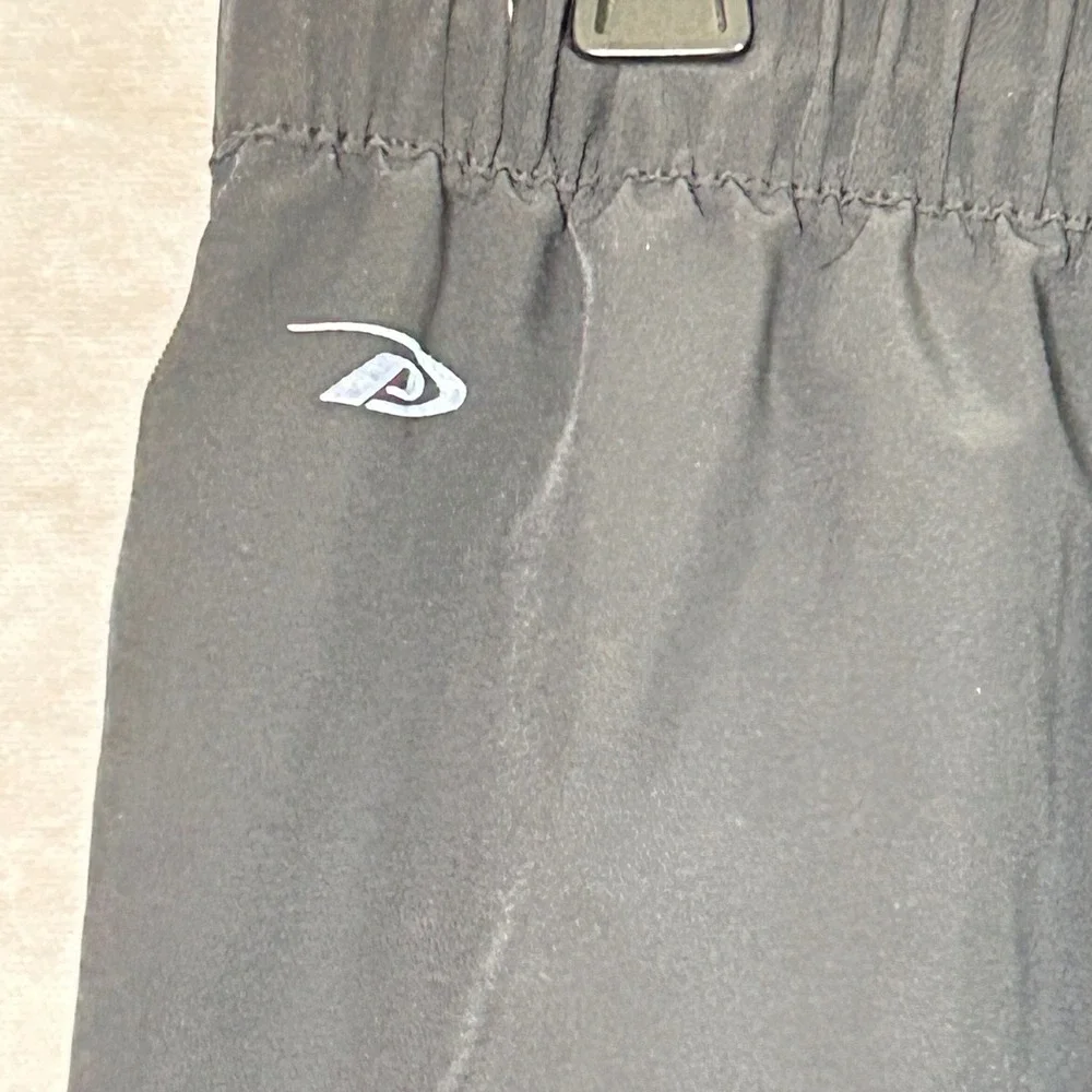Pro Player Men's Medium Black Athletic Shorts‎ Elastic Waist Drawstring Pockets