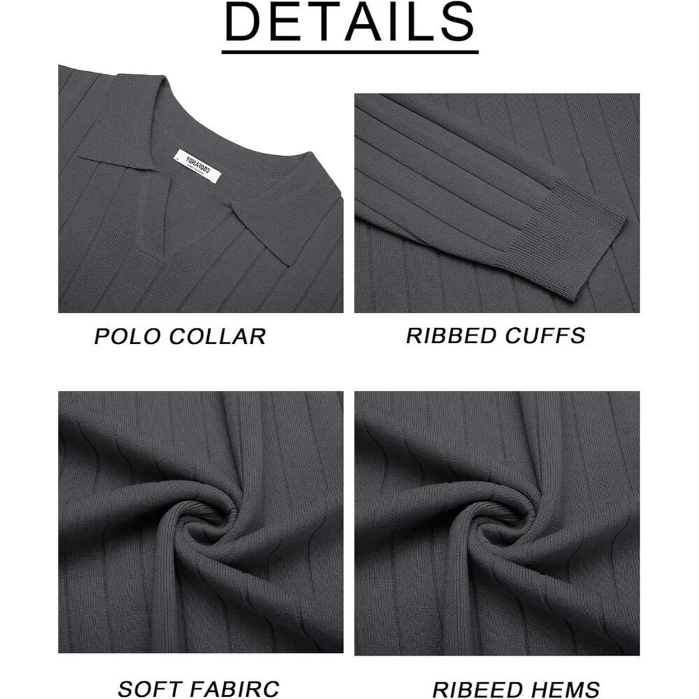 Coofandy polo sweater