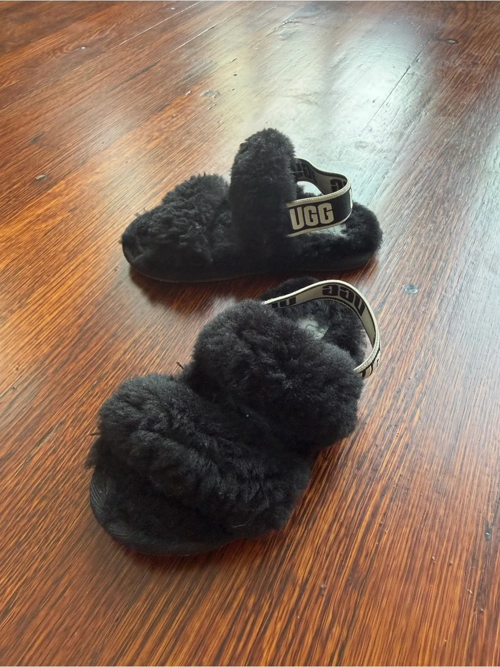 UGG plush shearling