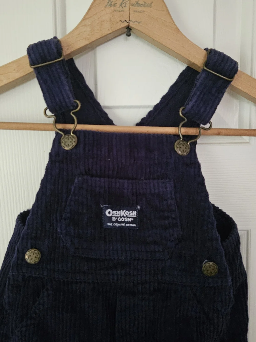 OshKosh B'gosh Navy Corduroy Overalls for Kids