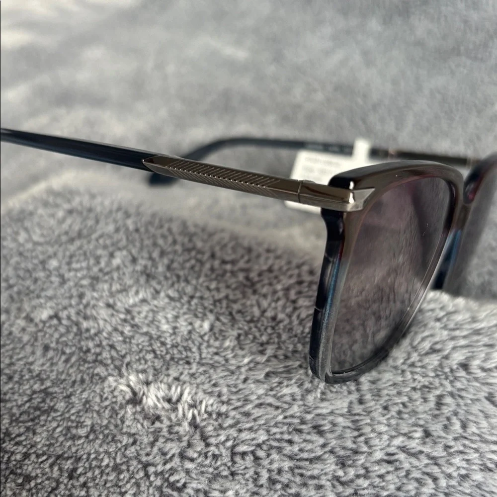 rag & bone 55mm Gradient Rectangle Sunglasses in Blue Violet NWT