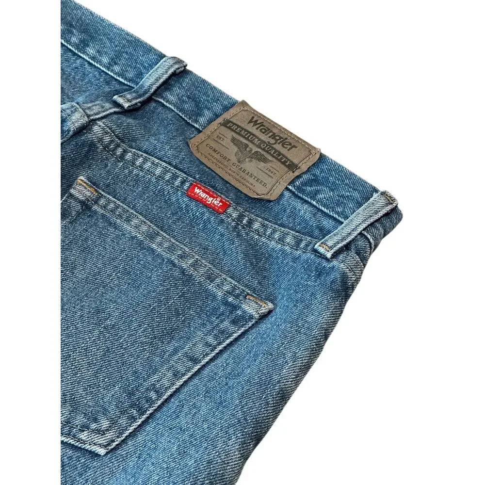 Wrangler Jeans 30x34 Straight Leg 100% Cotton Denim