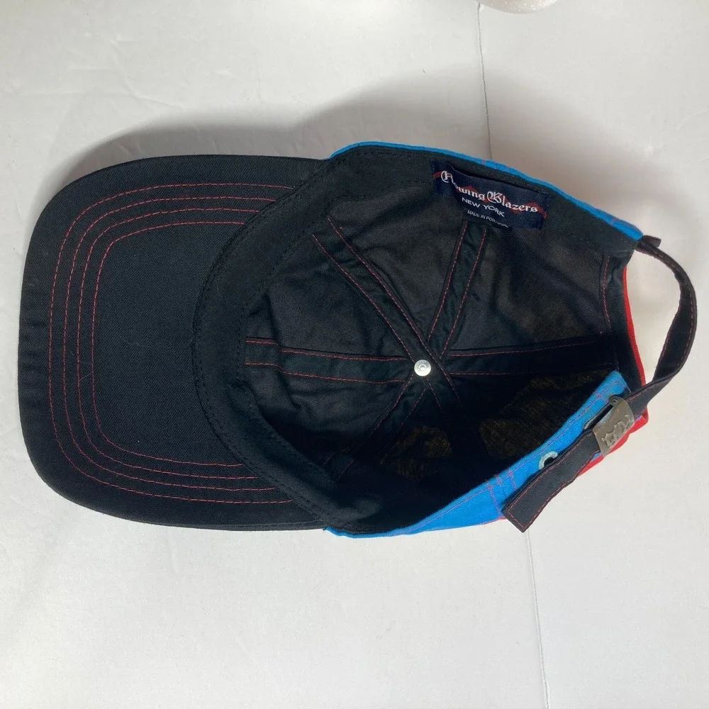Rowing Blazers New York Hat Cap Adult Blue Red Yellow Rugby Adjustable  FLAW