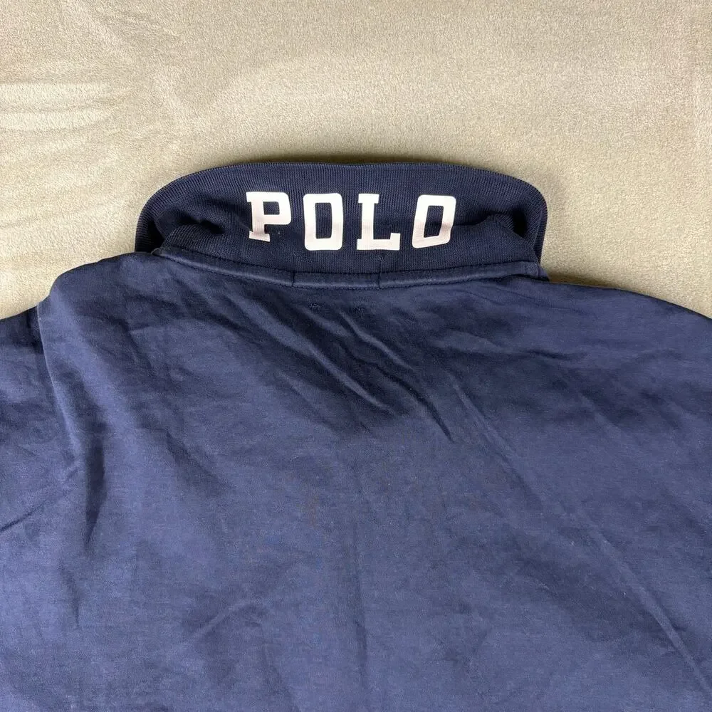 Polo Ralph Lauren XL Classic Fit Big Logo Spellout Polo Shirt Colorblock