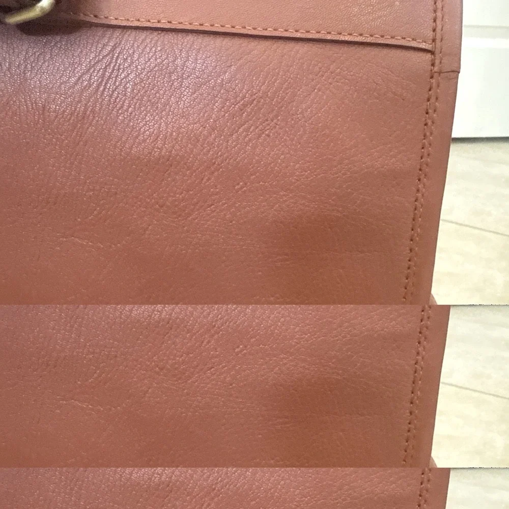 NEW James Leather Brown Briefcase Attaché Bag Career Travel Shoulder Teacher