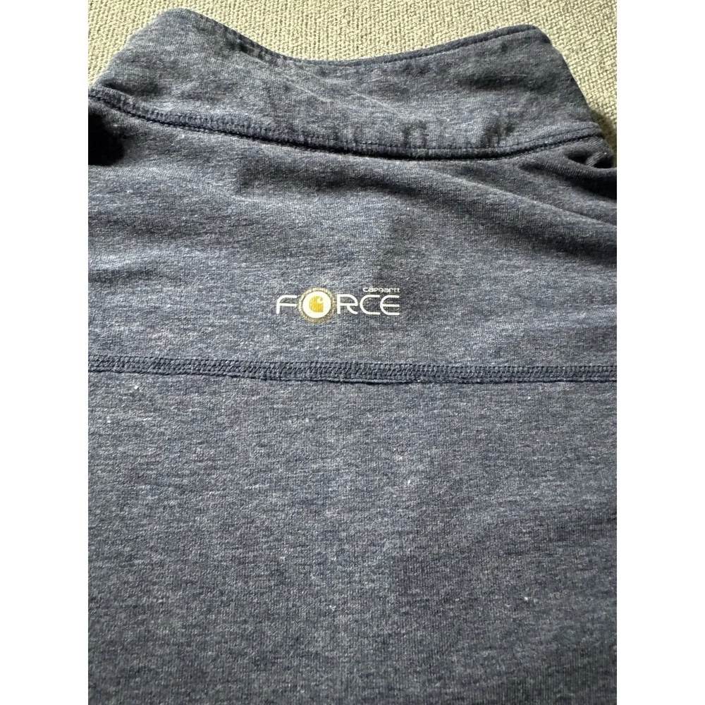 Carhartt zip blue