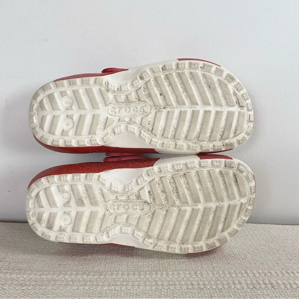 CROCS items regularly grass