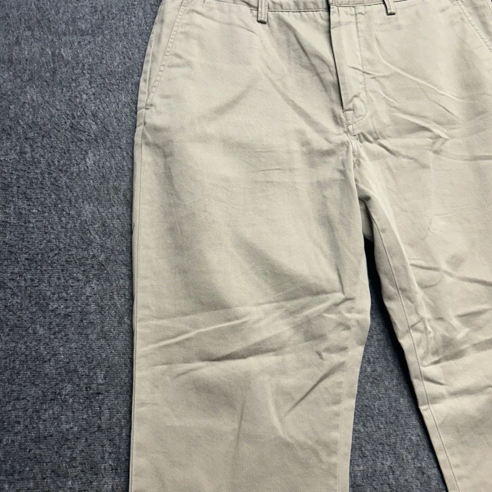 Polo Ralph Lauren The Polo Chino Pants Mens 35x30 Beige Cotton Twill Classic Fit