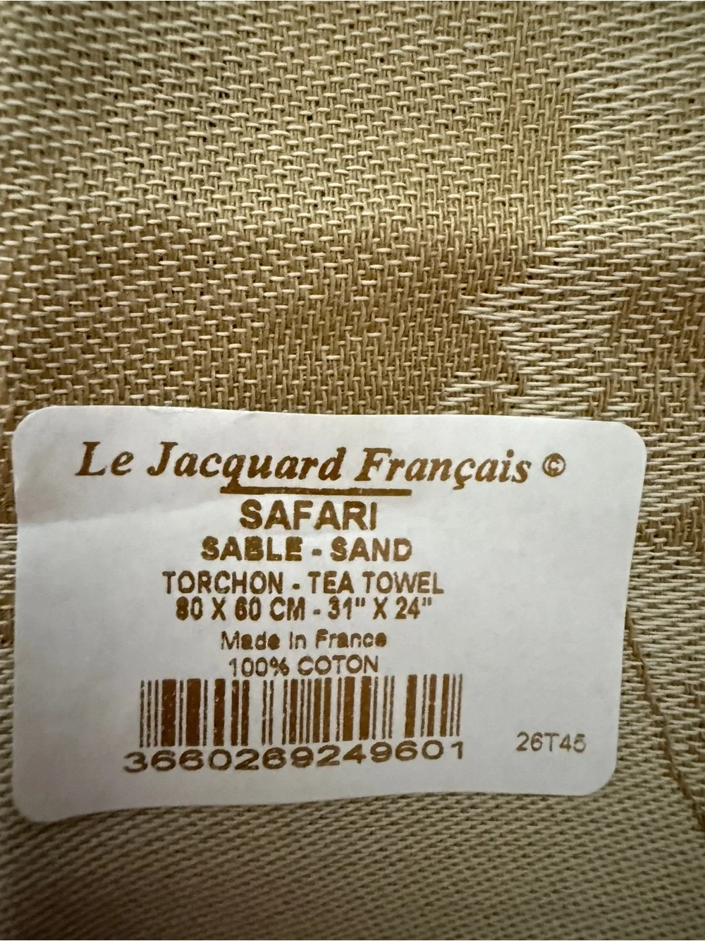 Le Jacquard Francais add touch