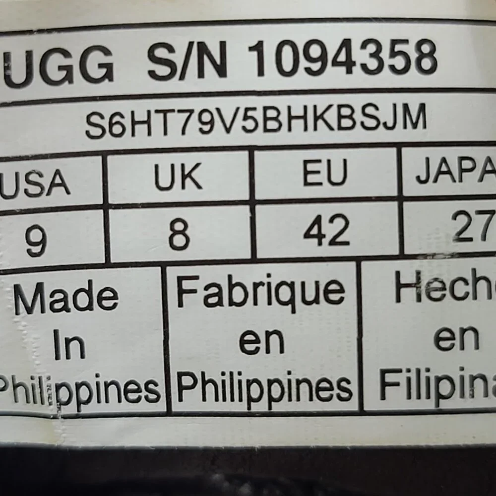 UGG men black