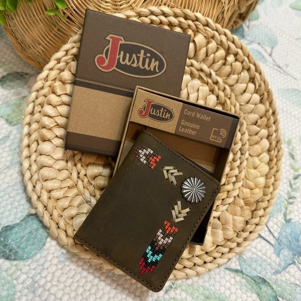 Justin Boots security bifold