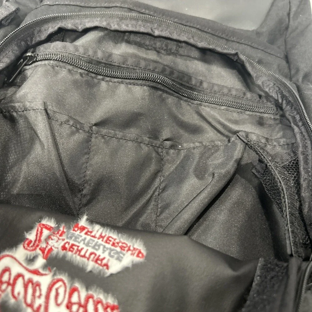 Nike Utility Backpack Laptop Coca Cola Coke Logo Multi-pocket Tech Work Travel