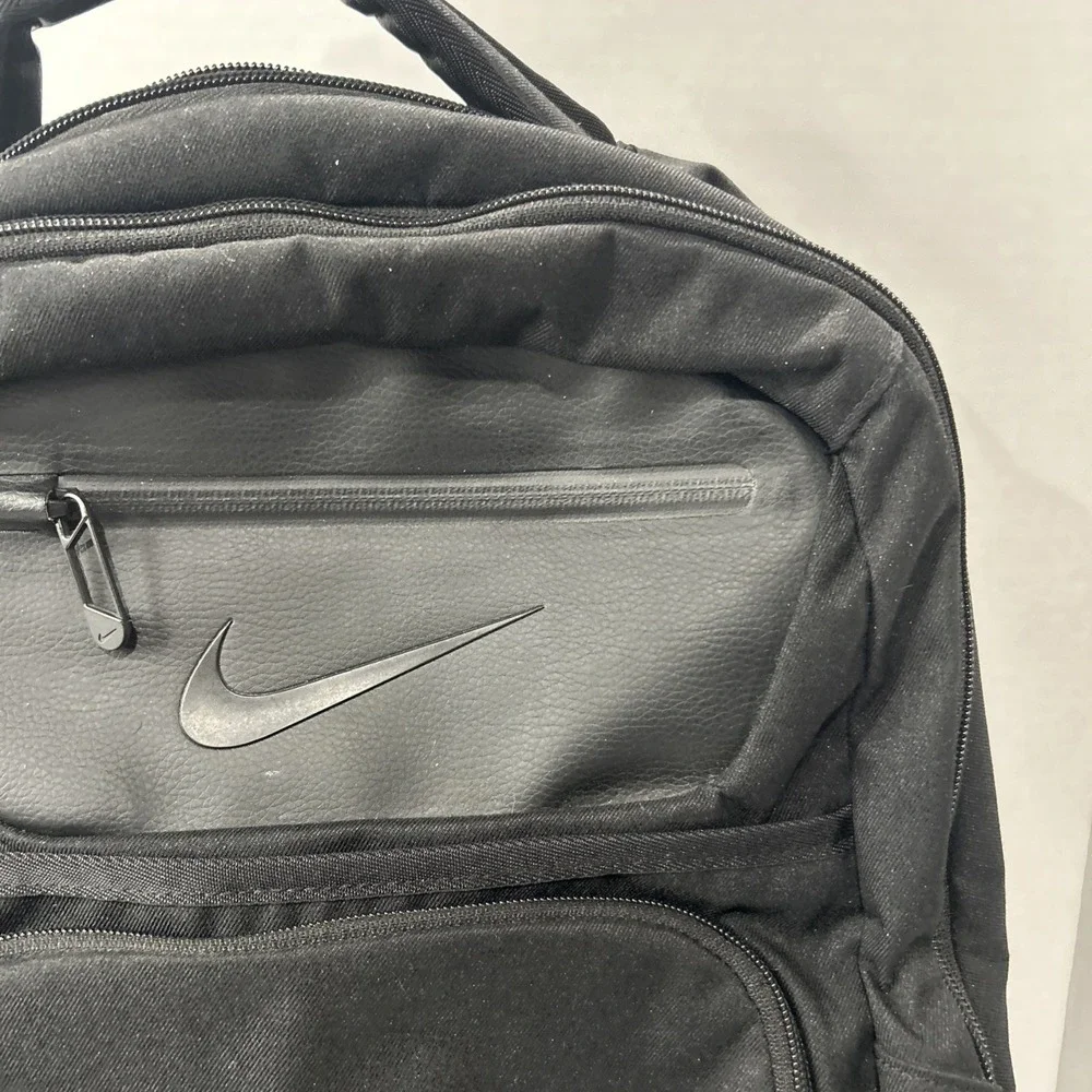 Nike Utility Backpack Laptop Coca Cola Coke Logo Multi-pocket Tech Work Travel