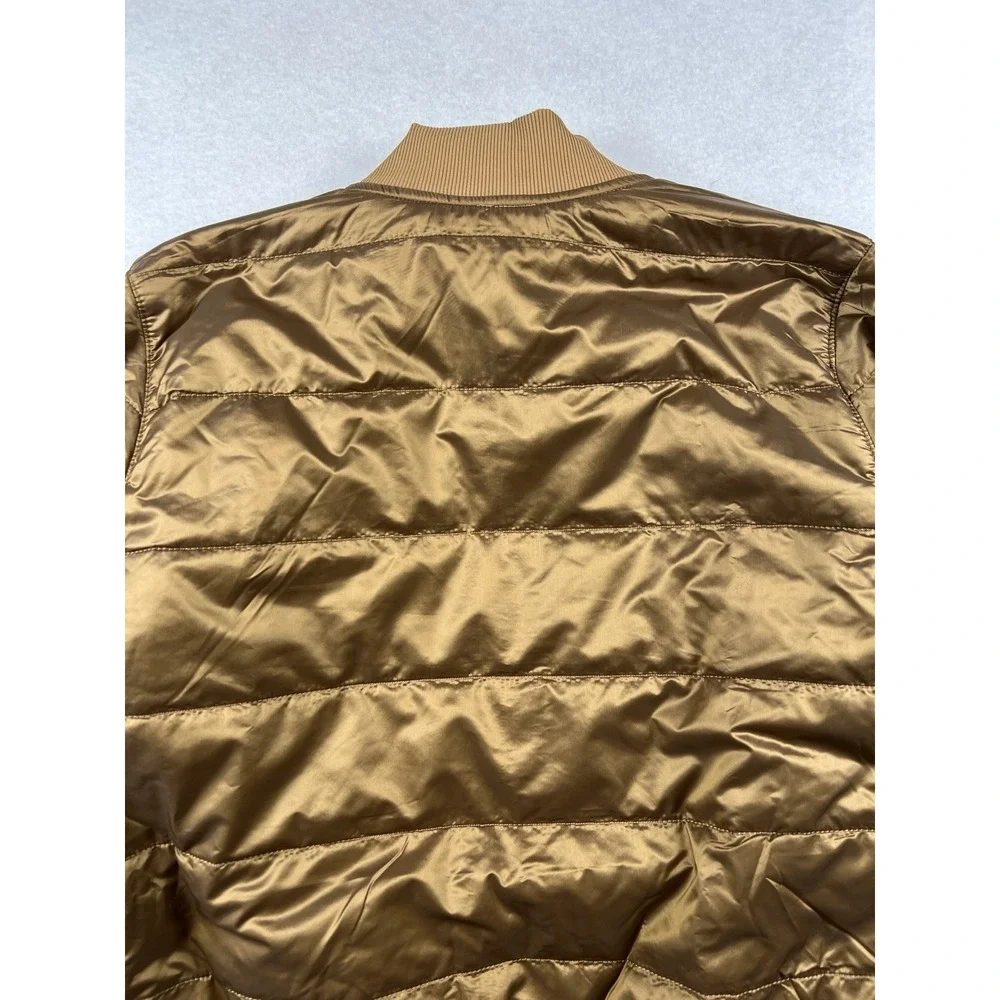 Lululemon Non Stop Bomber Jacket Womens 4 Frontier Full Zip Reversible Primaloft
