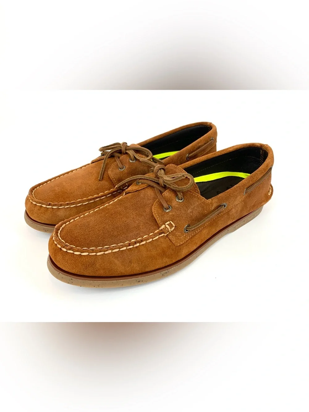Sperry Gold Cup Men's Tan Suede Boat Shoes
