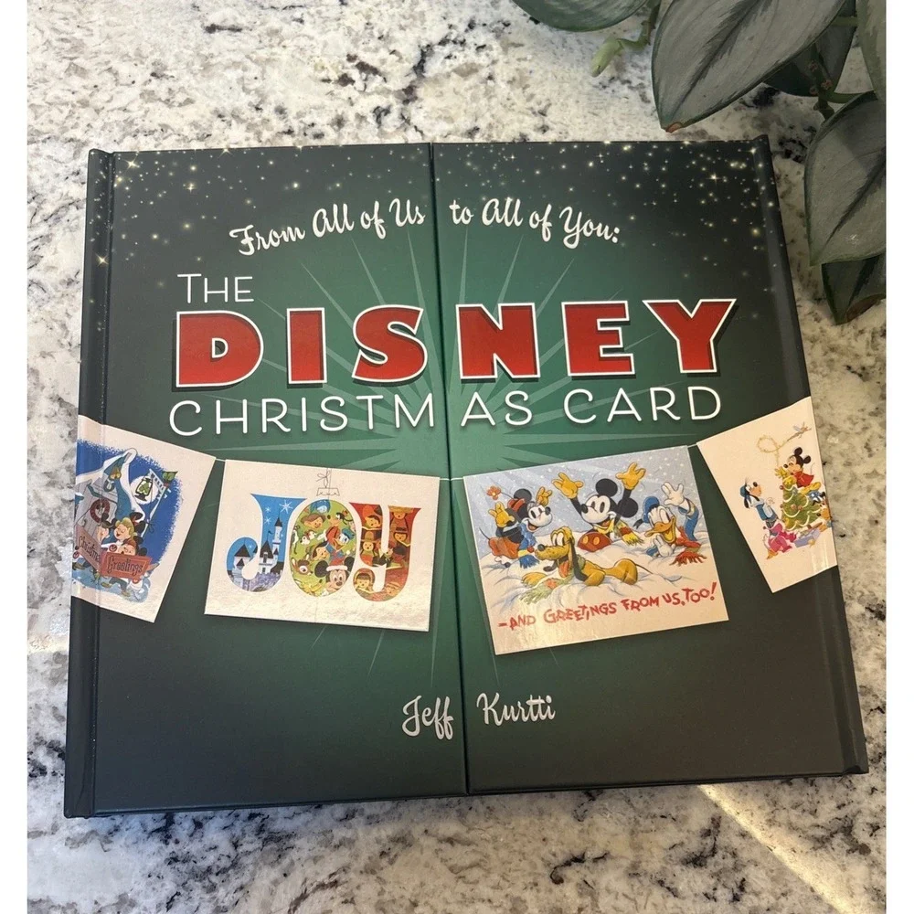 The Disney Christmas Card Book, 2018, Disney Fan Club 2018 All Cards In Book