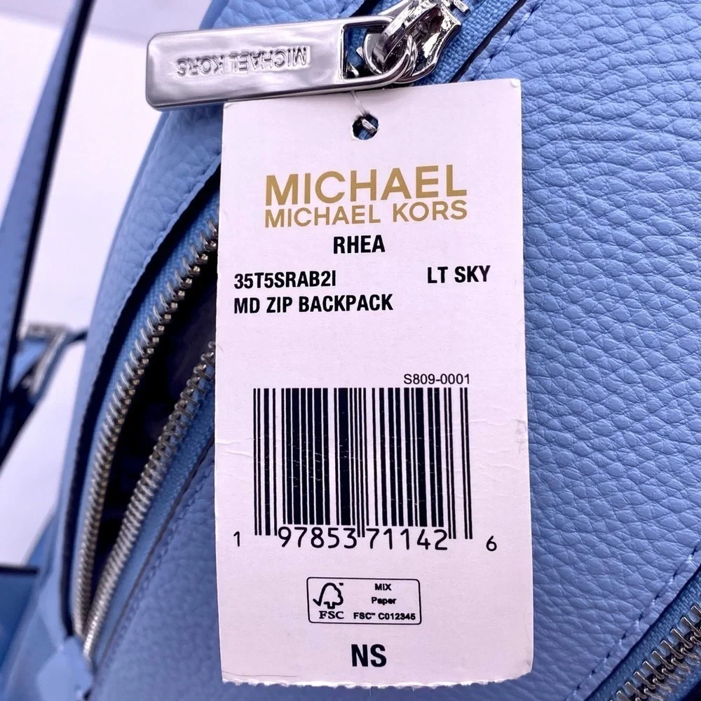 Michael Kors Medium Embellished Backpack Light Sky
