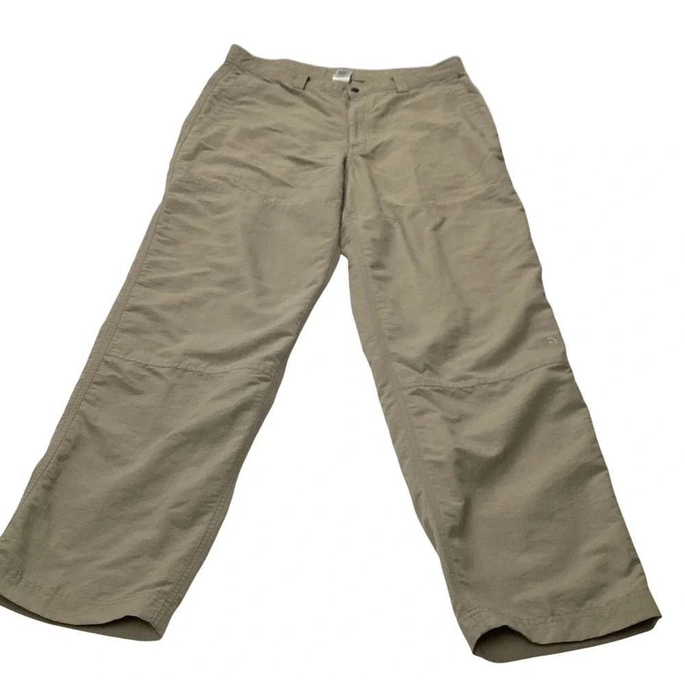 The North Face‎ Mens Khaki Nylon Outdoor Hiking Cargo Pants Size 36