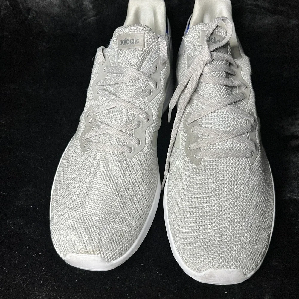 Adidas Lite Racer BYD 2.0 GZ8209‎ Mens 14 Running Shoes Gray Royal Blue Sneakers