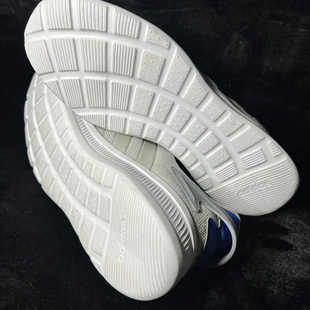 Adidas Lite Racer BYD 2.0 GZ8209‎ Mens 14 Running Shoes Gray Royal Blue Sneakers