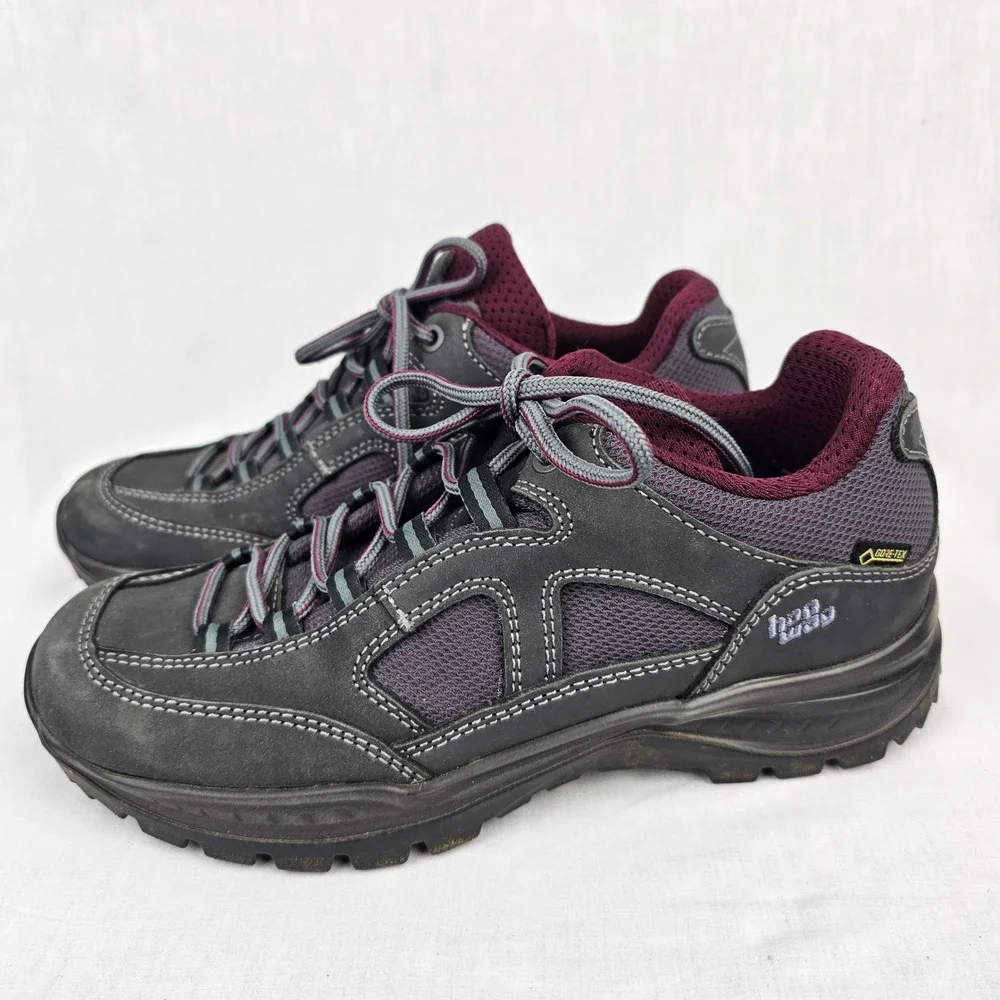 Hanwag Grittstone‎ II Lady GTX Hiking Shoes Women's Gray Waterproof Size 9