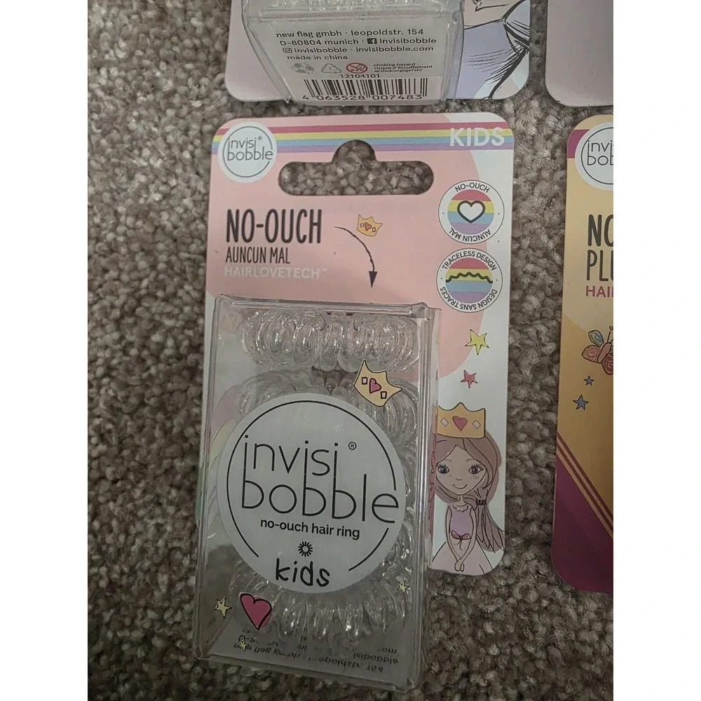 NEW Lot of 4 Packs Invisibobble Disney Princess & Crayola 20PCS - Free Shipping