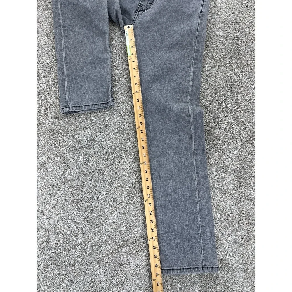 Levis 505 Jeans Mens Size‎ 30x31* Grey Regular Narrow Straight Flex Denim Egypt