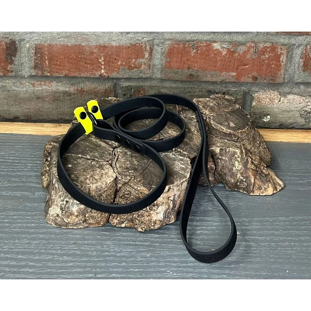 4’ Biothane Convertible Slip Dog Leash No Pull Harness or Head Halter 5/8