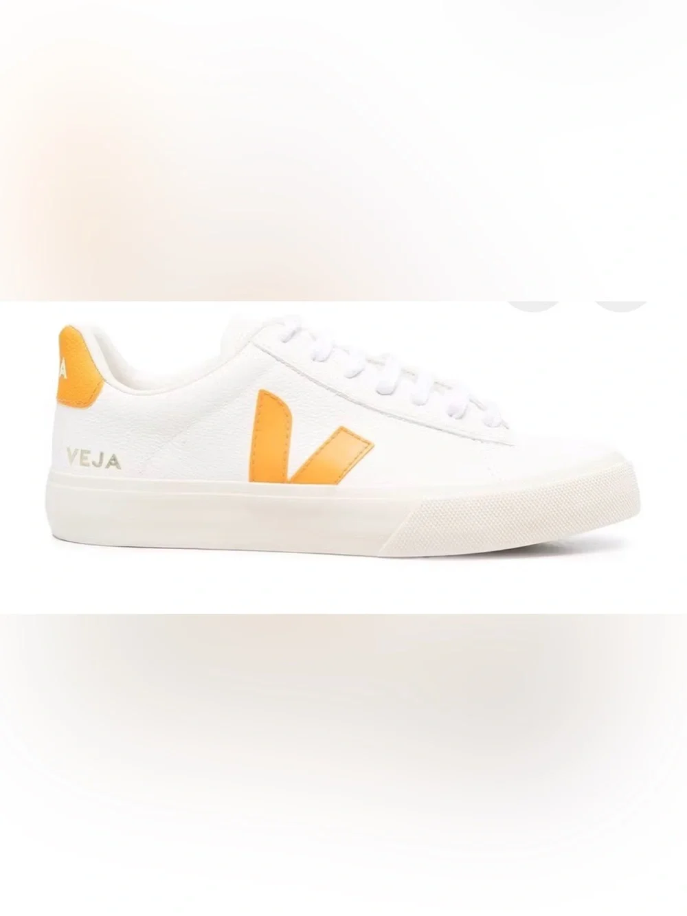 Veja Campo Low Chromefree White Yellow Sneakers
