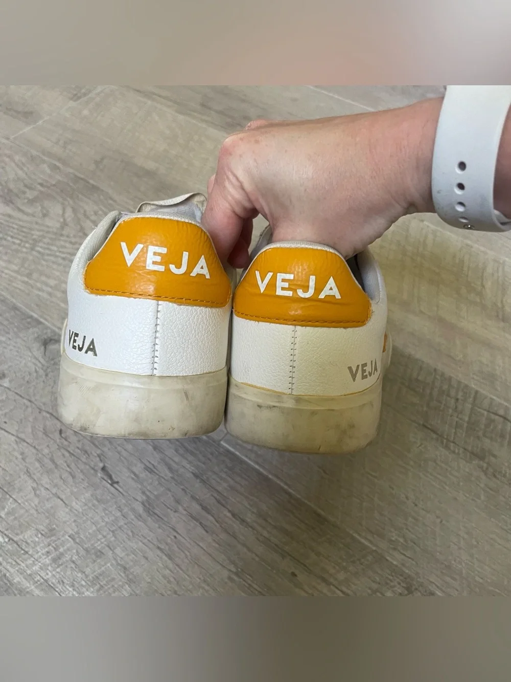 Veja Campo Low Chromefree White Yellow Sneakers