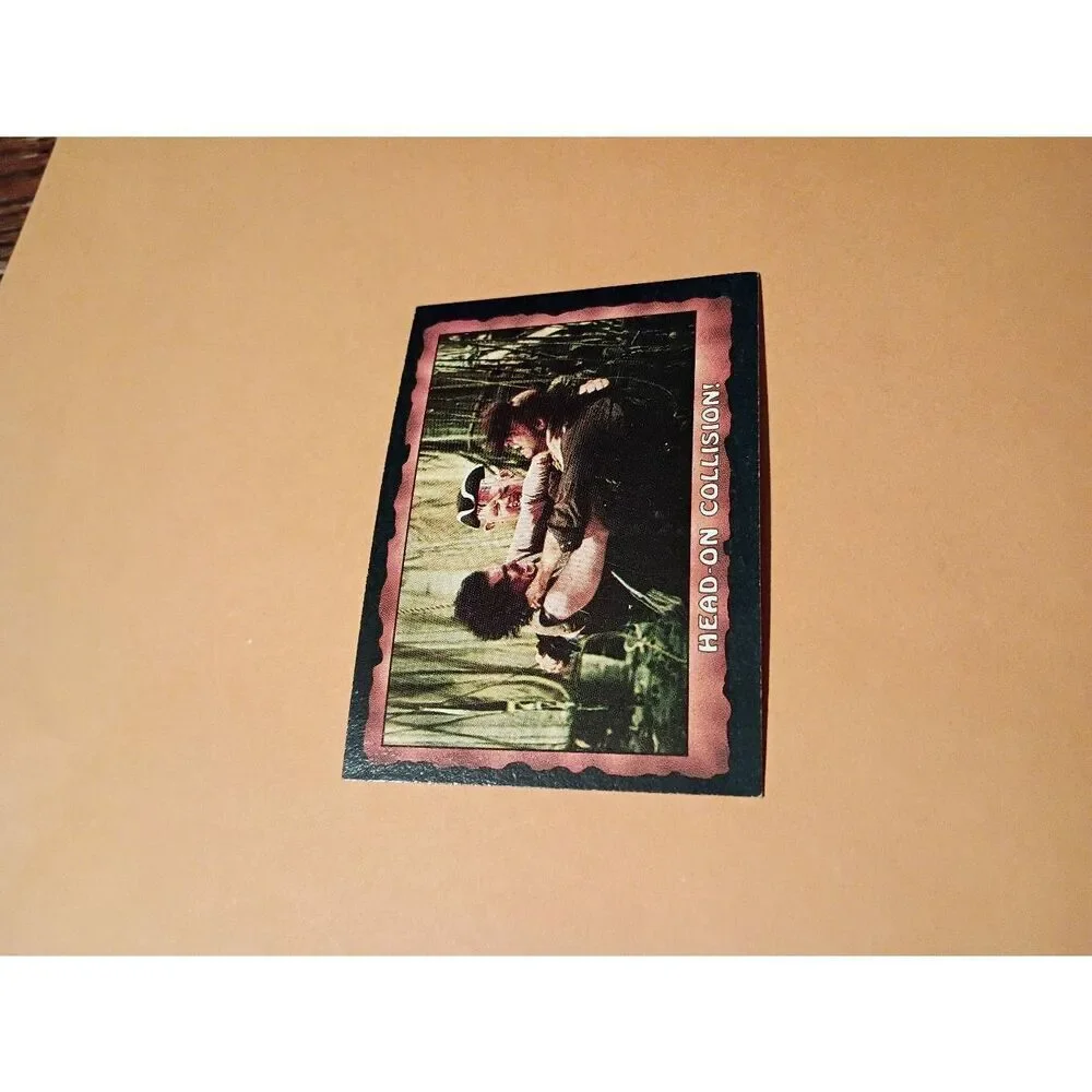 Vintage 1985 Warner Bros Topps Gum Goonies Trading Card #60 Head On Collision