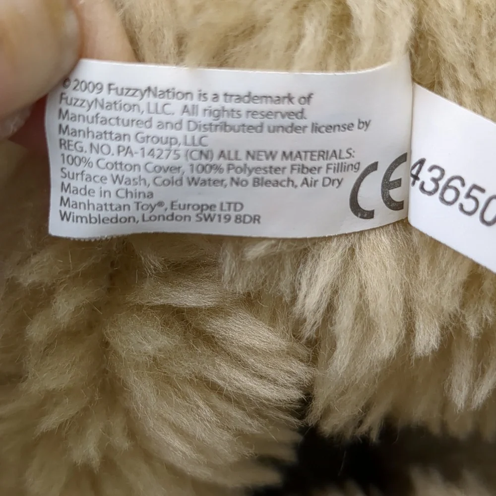 Fuzzy Nation corduroy and cloth bag Boxer