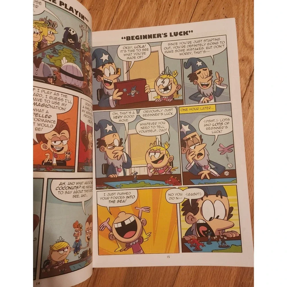 The Loud House 3 Graphic Novels in 1 Nickelodeon Kids Comic‎ Book