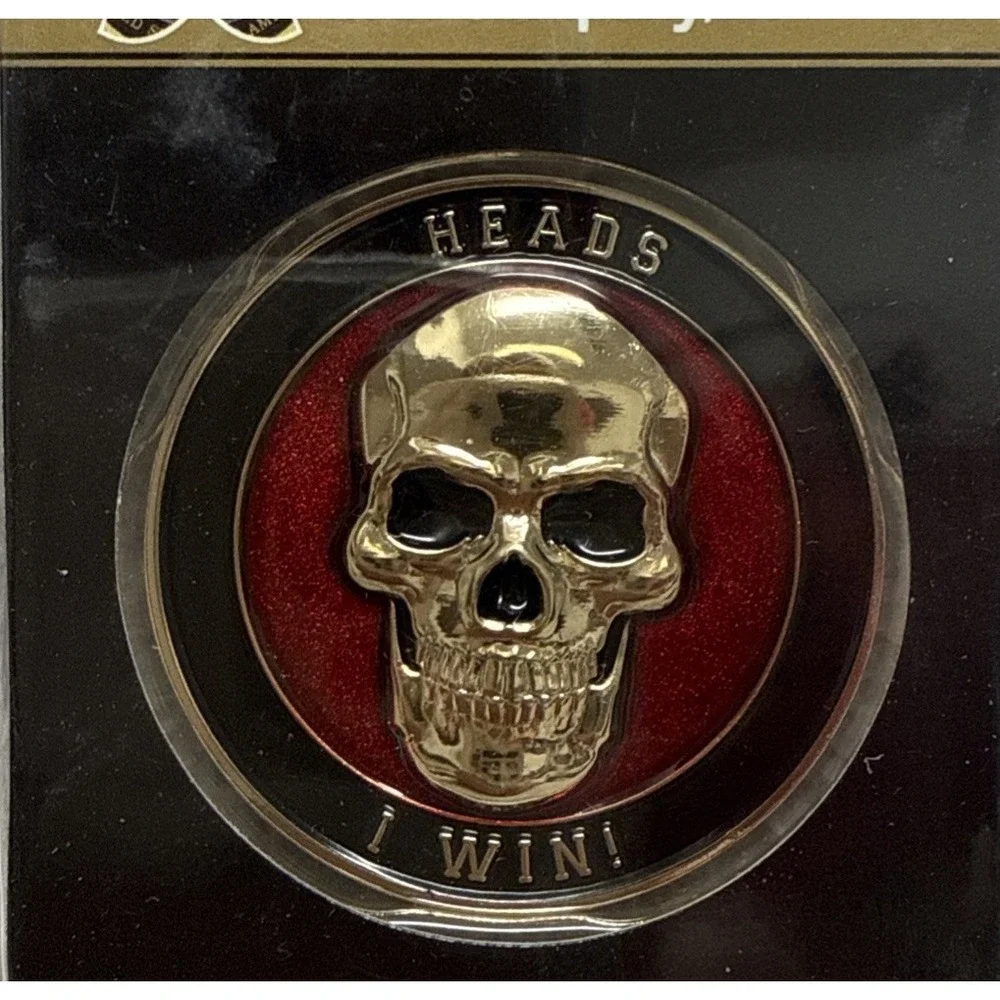 Challenge Coin - Skull 