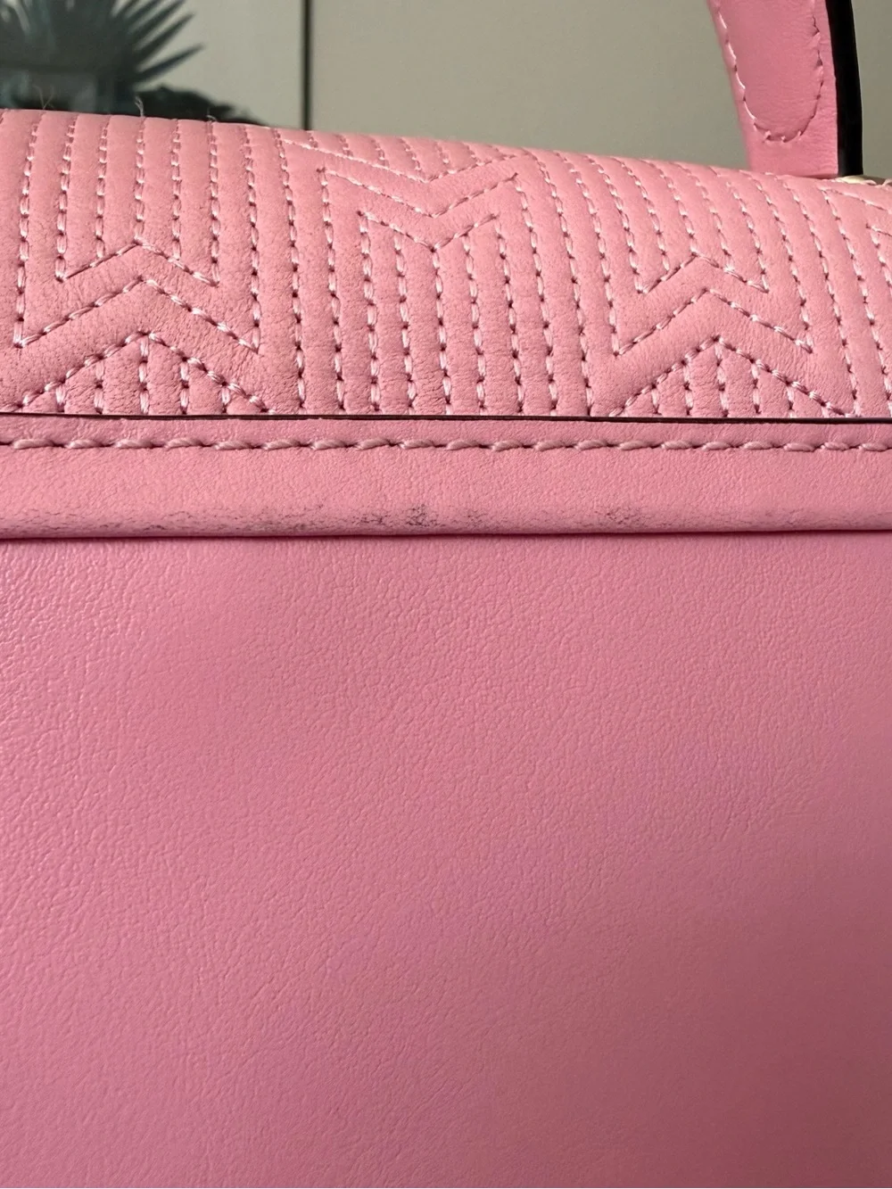 Michael Kors Whitney Medium Deco Quilted Leather Satchel