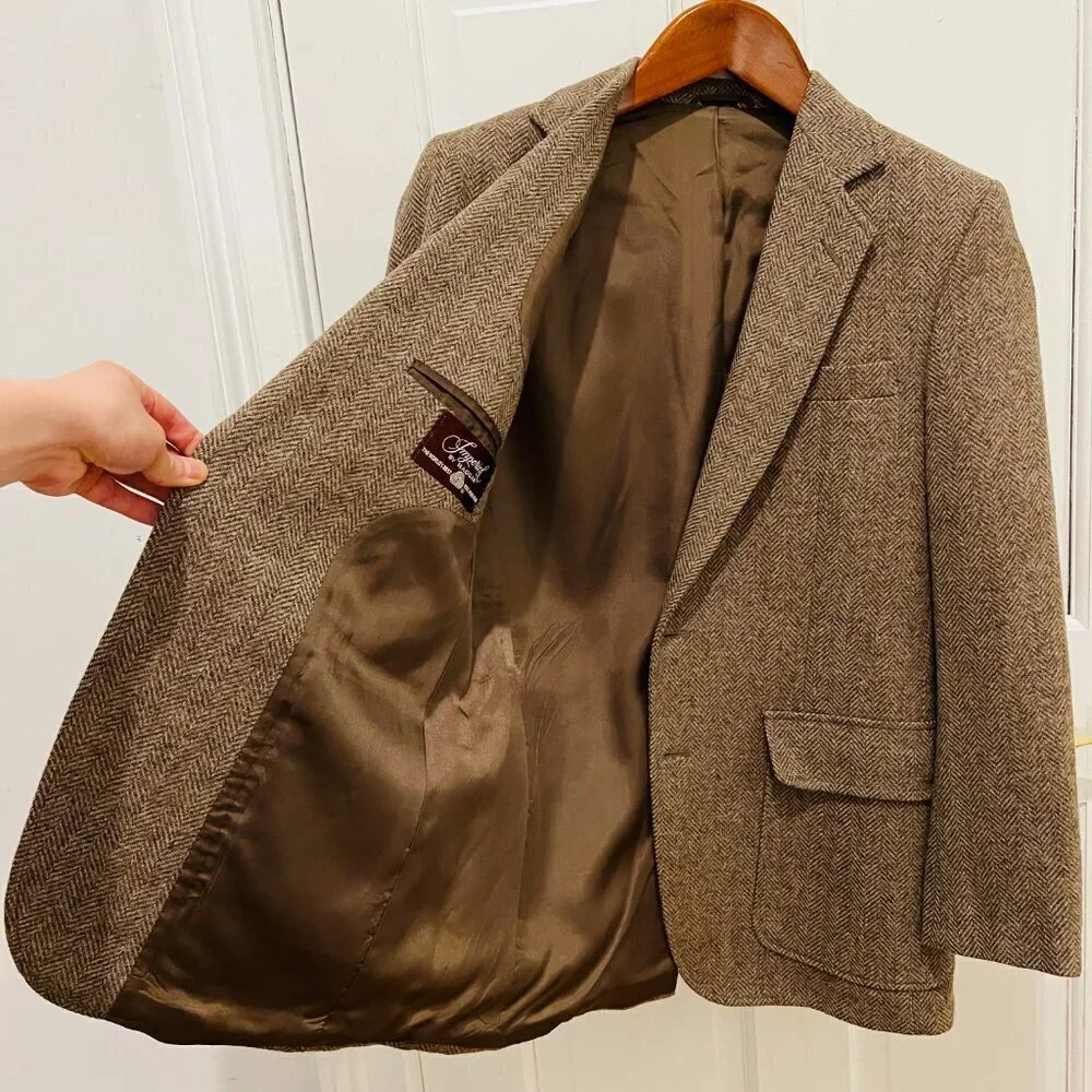 N/A herringbone haggar
