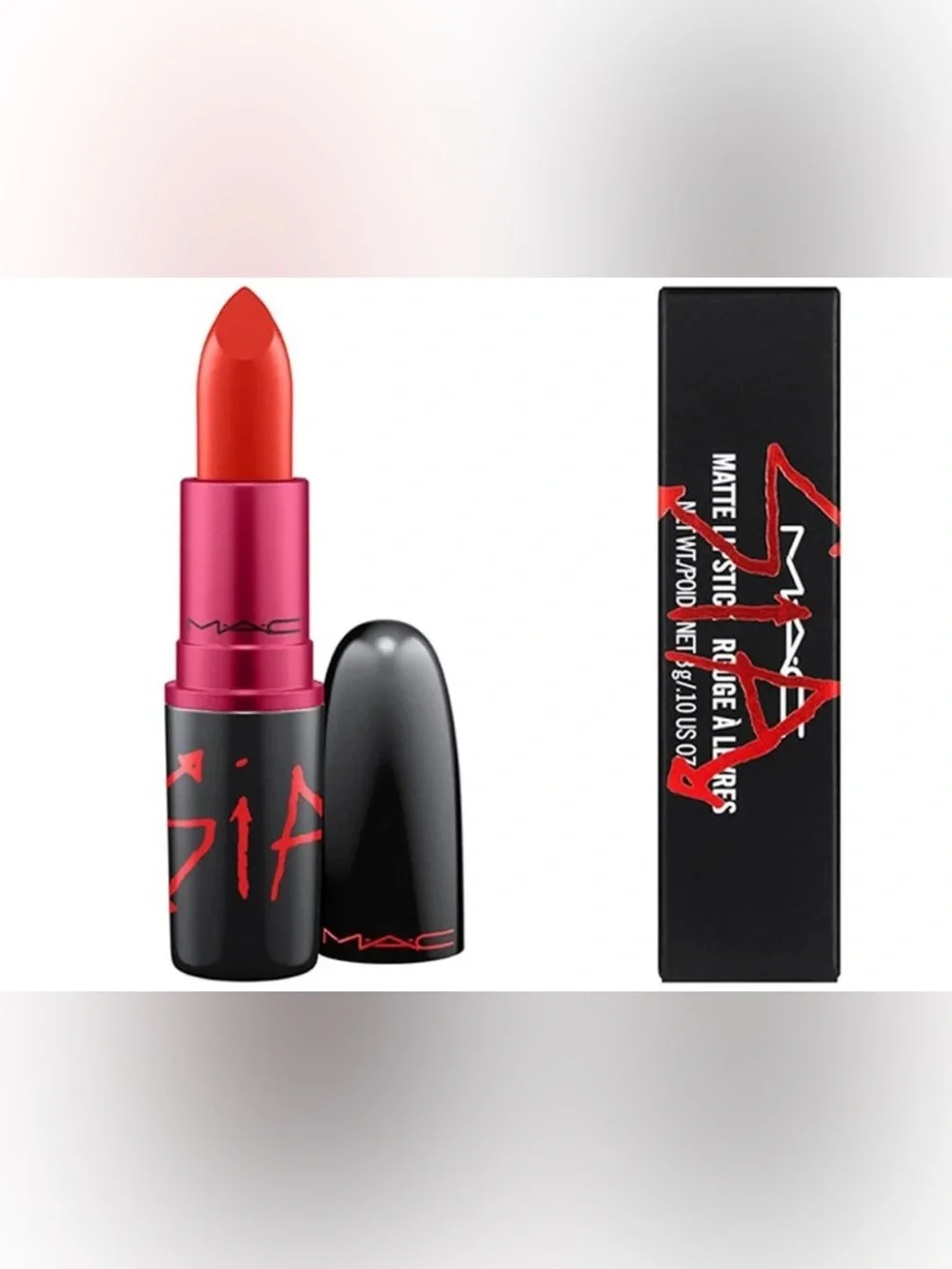 MAC Limited Edition Discontinued SIA MATTE VIVA LA GLAM brick red classy bold
