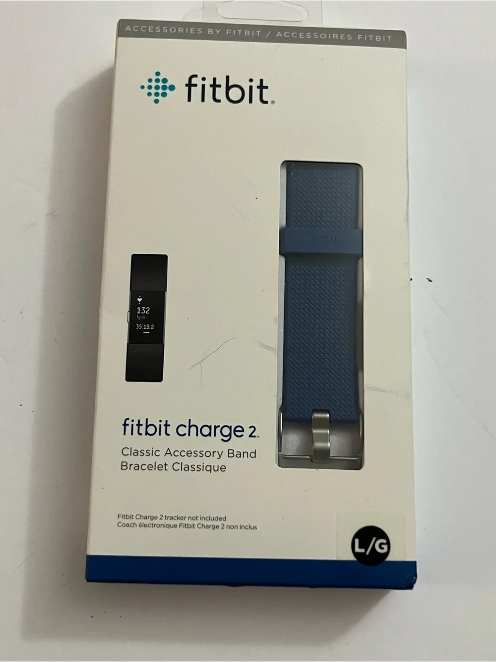 fitbit Charge 2 Classic Accessory Band - Navy Blue