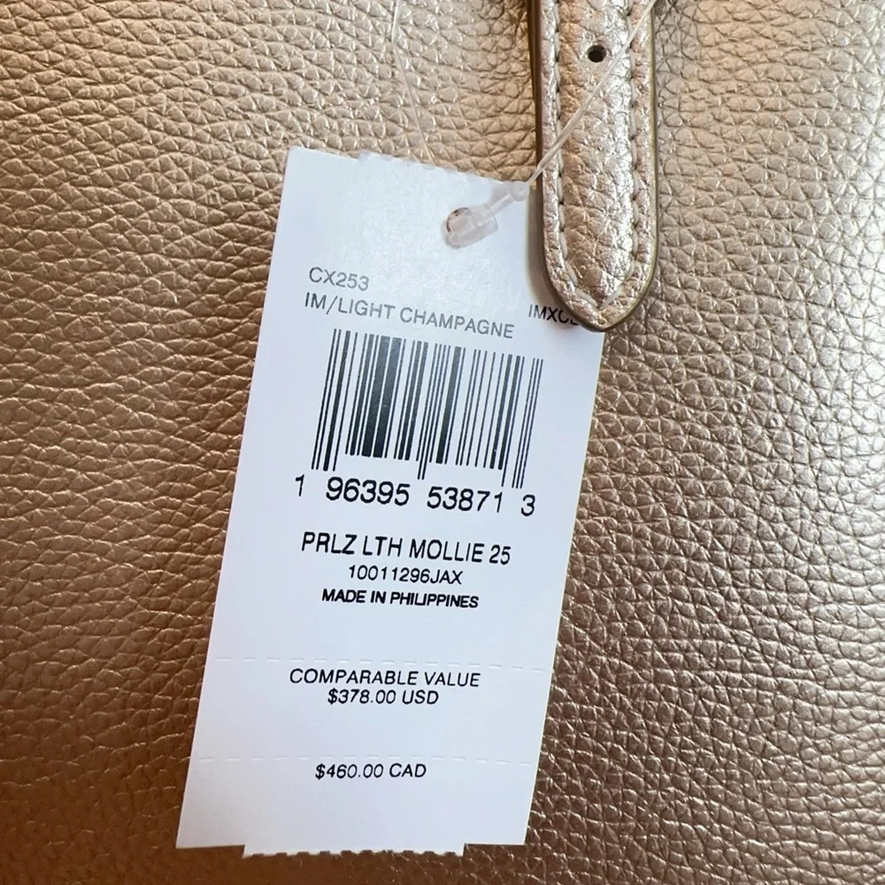 Coach nwt mollie