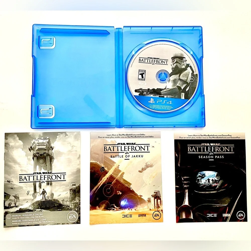 PS4 BATTLEFRONT | STAR WARS themed video game disk for the PS4 Game Console