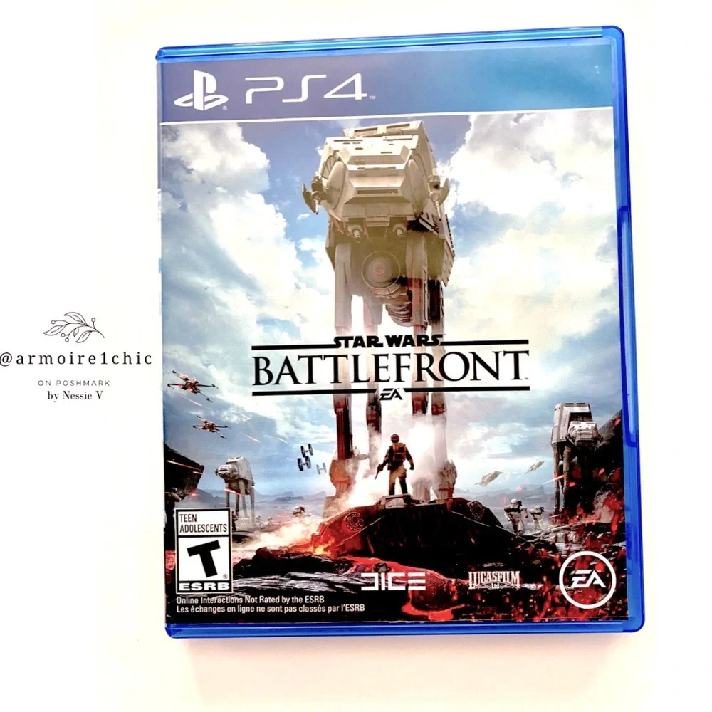 PS4 BATTLEFRONT | STAR WARS themed video game disk for the PS4 Game Console