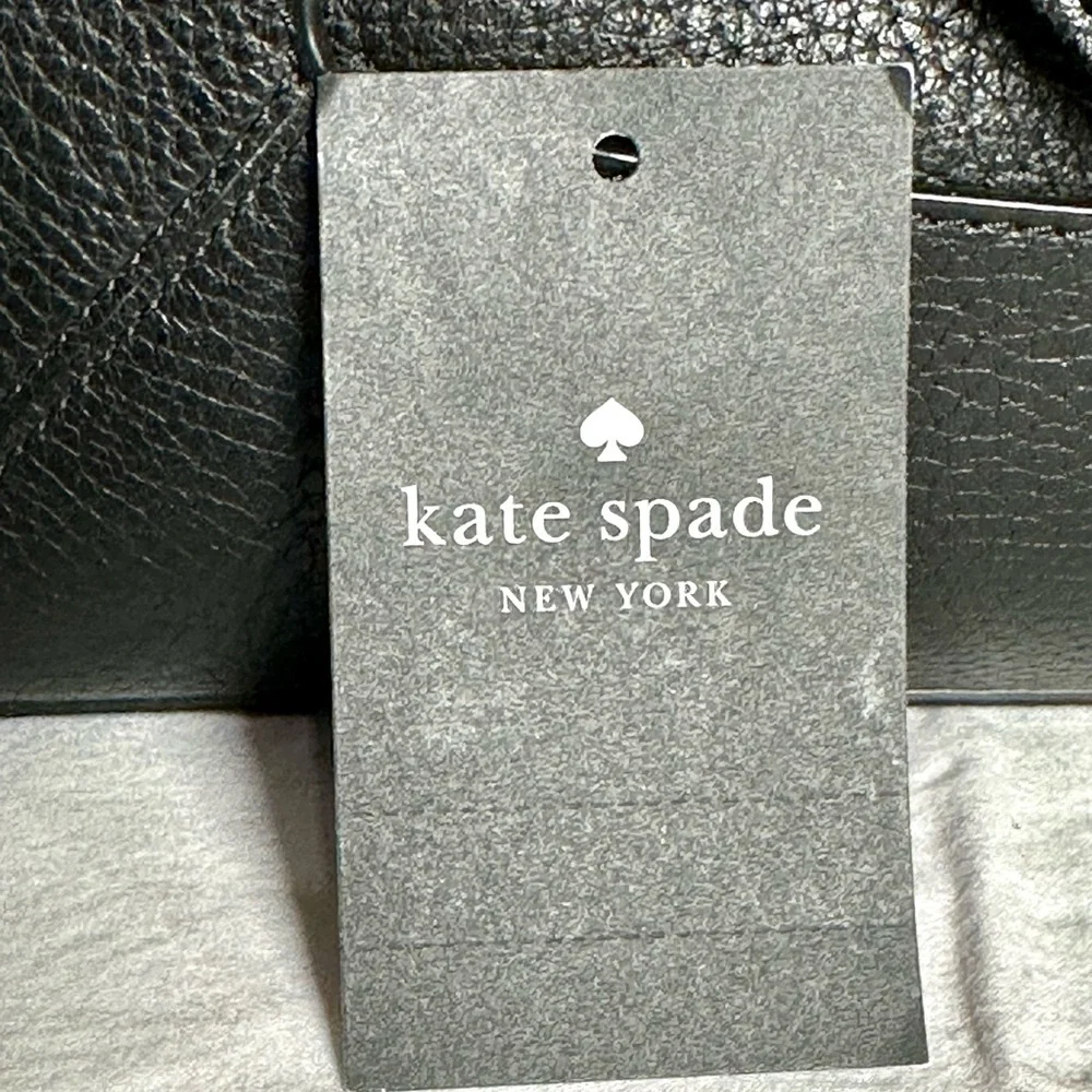 KATE SPADE NEW YORK LENA large triple compartment shoulder bag pebble leather