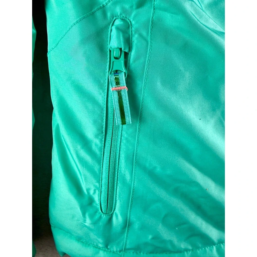 Champion Girls 3-in-1 Reversible System Winter Jacket Green‎ Hooded XL 14-16 NEW