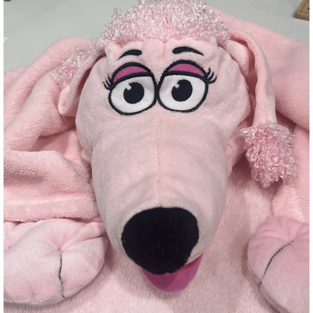 Pink 2012 Cuddleuppets Puppet Blanket Pink Dog 28